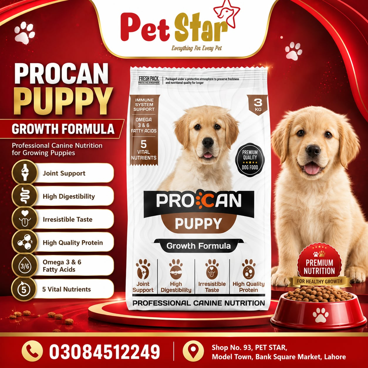 PROCAN Puppy Food