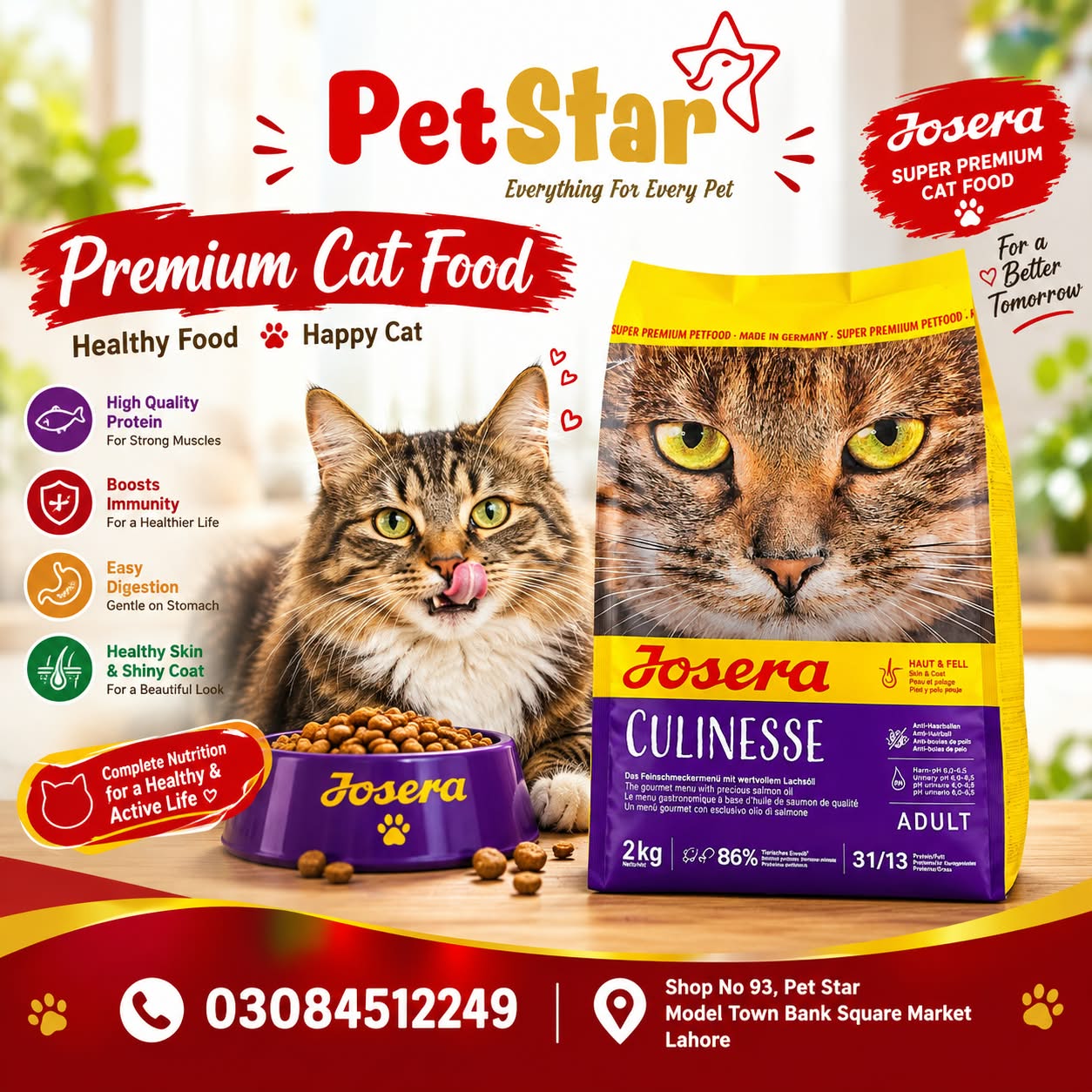Josera Culinesse Adult Cat Food
