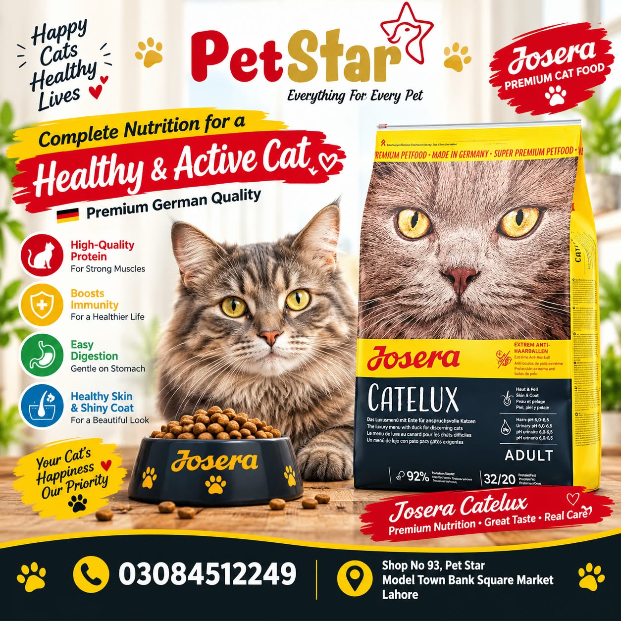 Josera Catelux Adult Cat Food