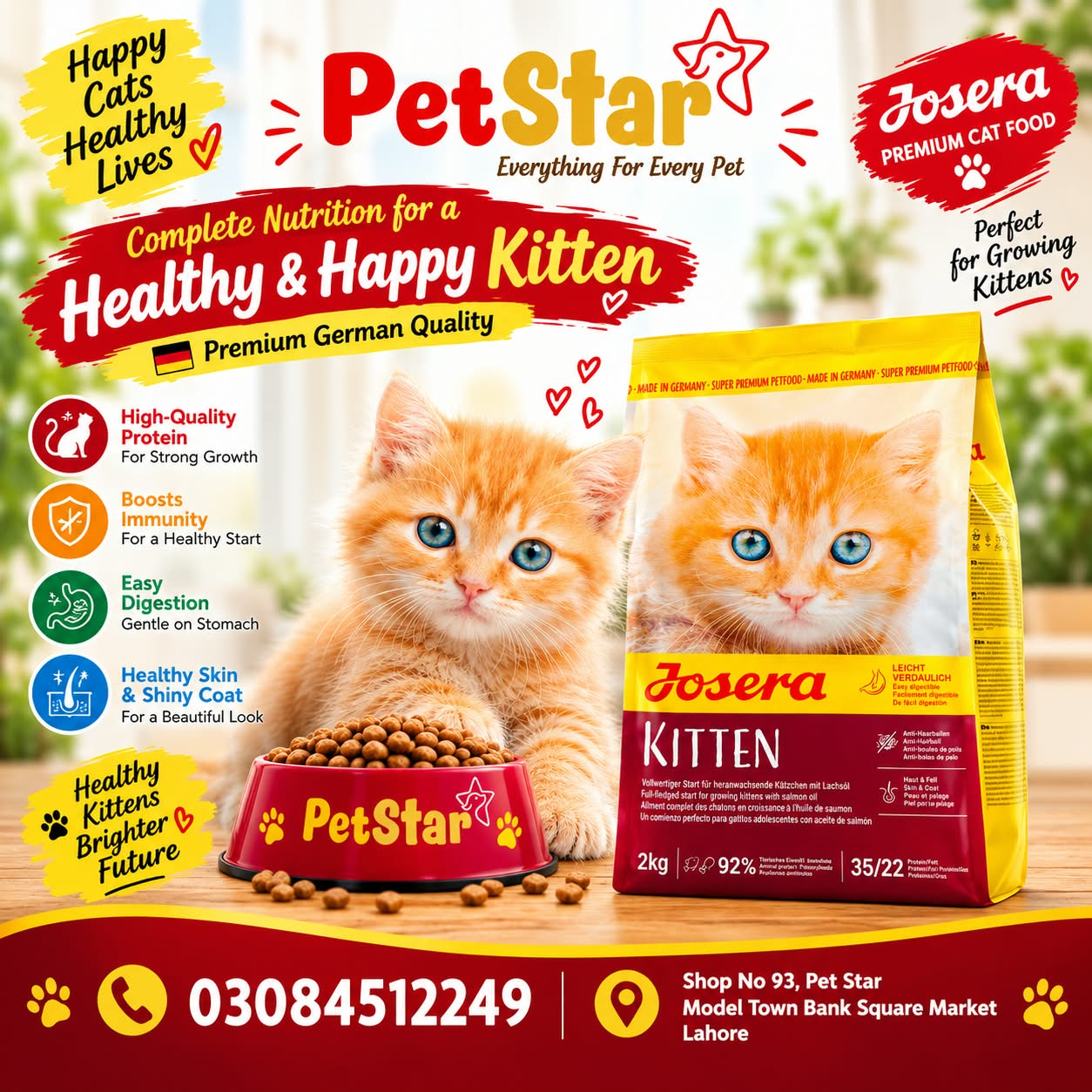 Josera Kitten 2kg Cat Food