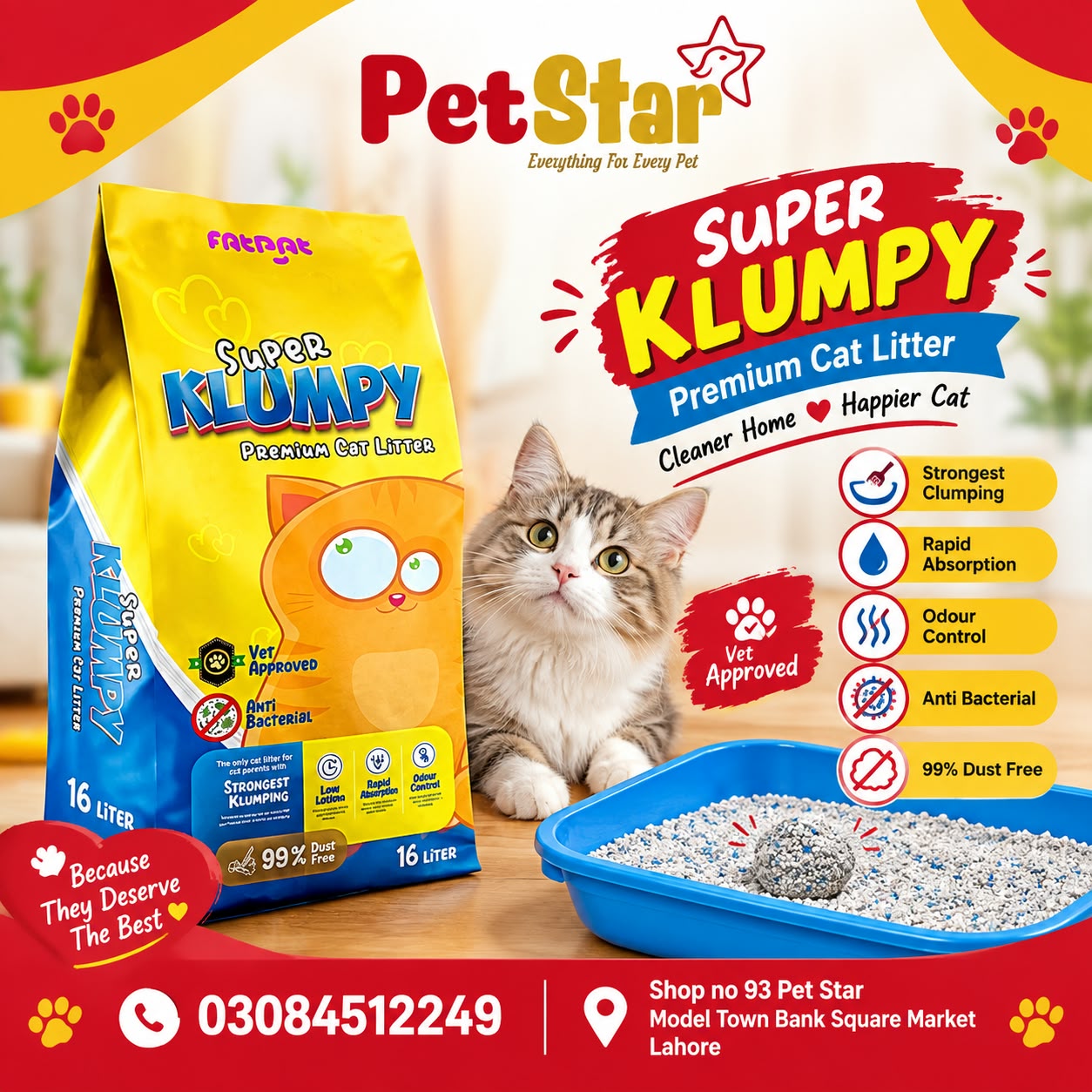Super Klumpy Premium Cat Litter