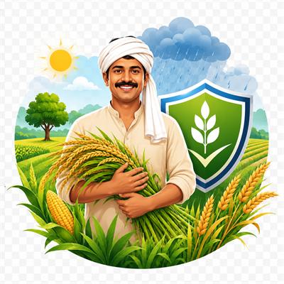 Pradhan Mantri Fasal Bima Yojana Logo