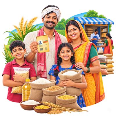 Uttar Pradesh Ration Card Logo
