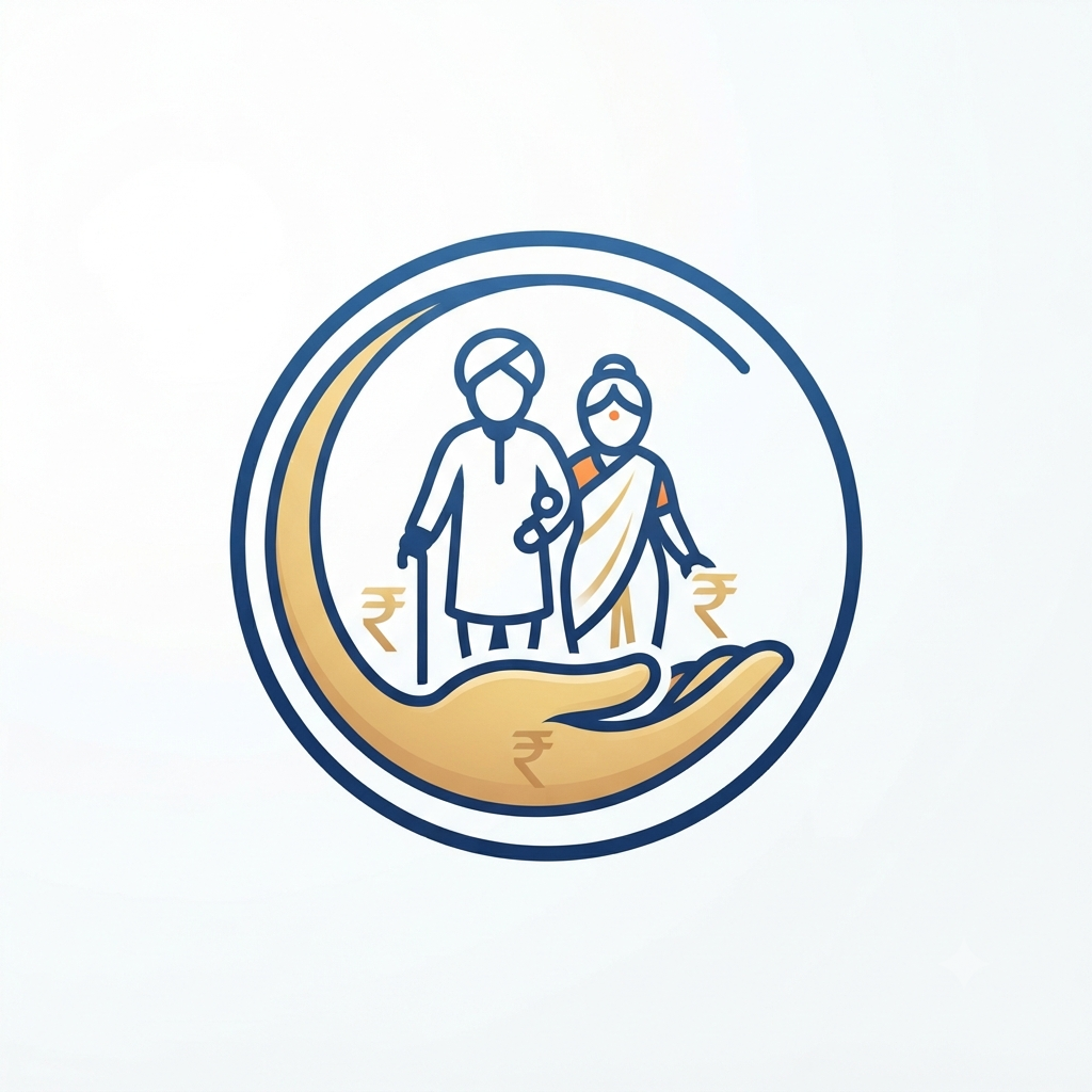 Mukhyamantri Vridhjan Pension Yojna Logo