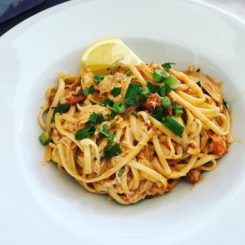 Crab Chat: Crab Linguine
