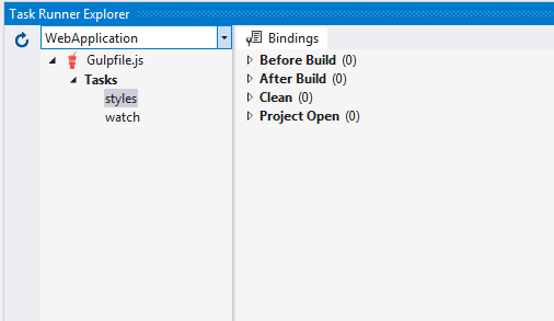 Visual Studio Task Runner