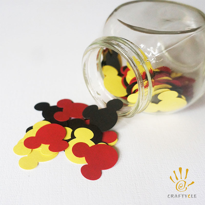 Mickey Mouse Theme Confetti Birthday Party Decoration Table Decoration 100g