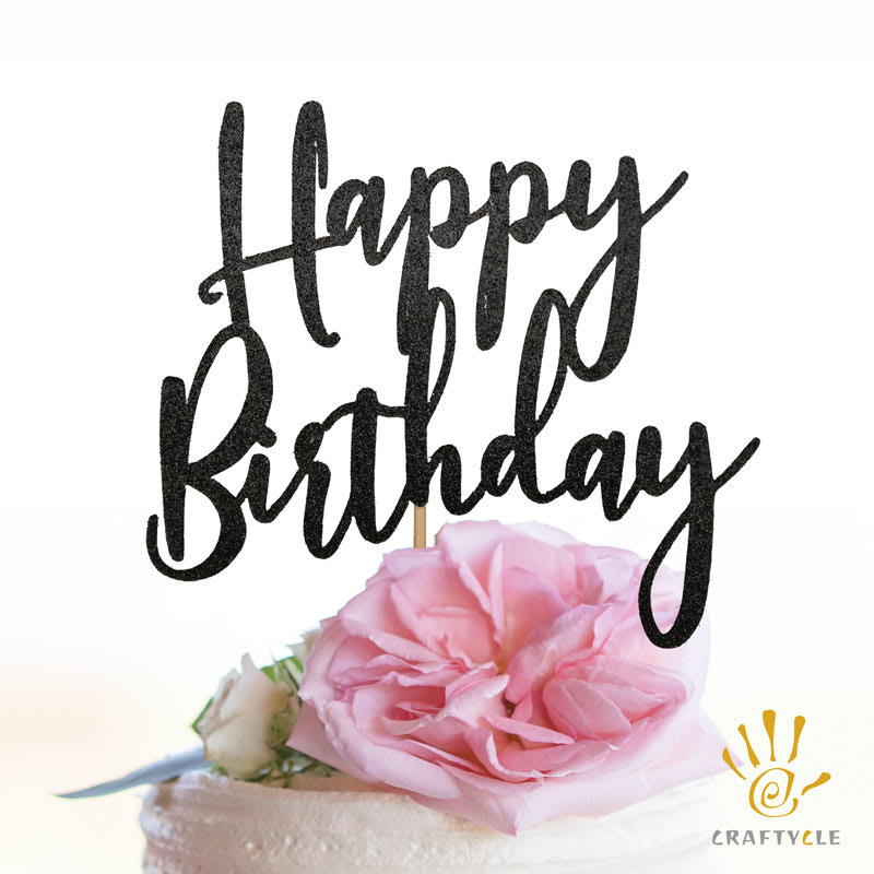 Cake Topper - Happy Birthday - Image 2