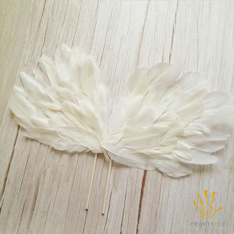 Cake Topper Angel Feather Wing