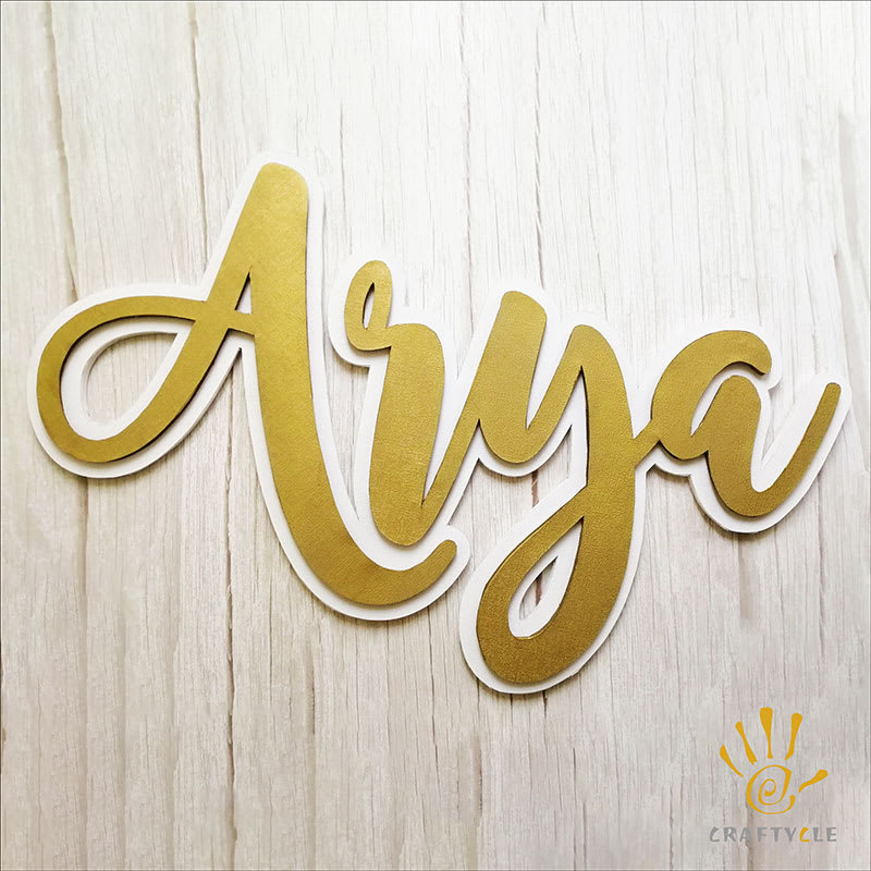 3d Text Personalised Sign Foam Board Birthday Decor