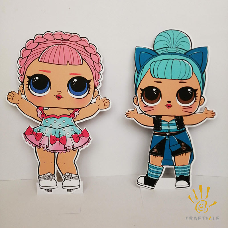 Centerpiece LOL Dolls Personalised - Image 2