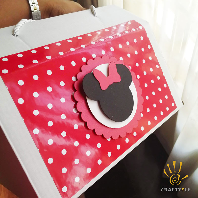 Favour Boxes Disney Minnie Mouse Gable Boxes Party Decorations
