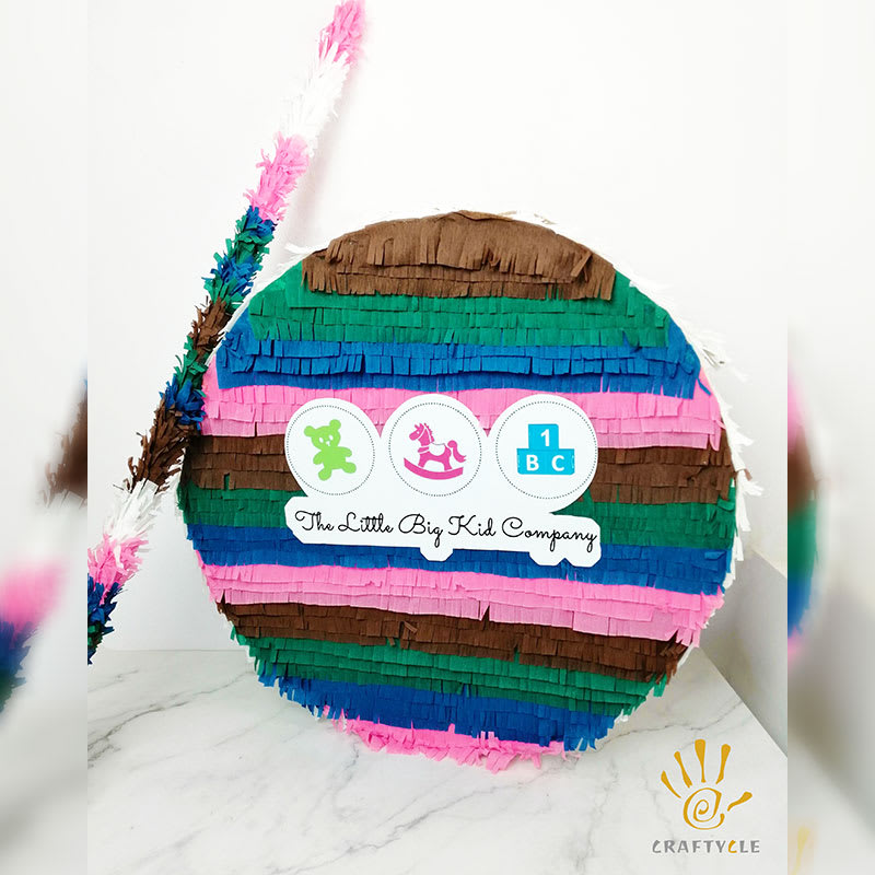 Pinata Personalised Children Kids Colourful Party Decorations