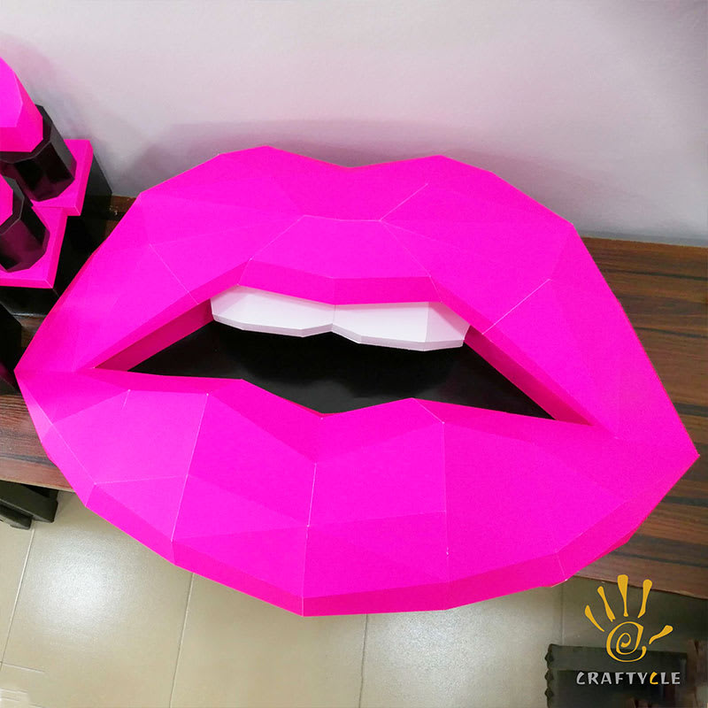 3D Lips Party Decorations