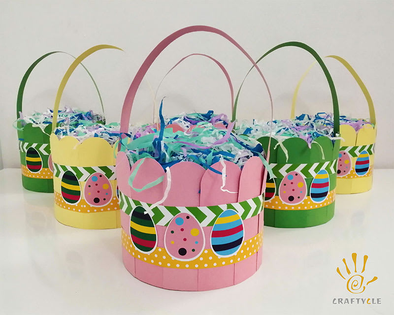 Centerpiece Easter Egg Bunny Happy Easter Basket Centerpiece Birthday Package Party Decorations