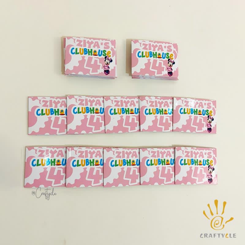 Minnie Mouse Clubhouse Napkin Cutlery Wrap Holder - Image 2