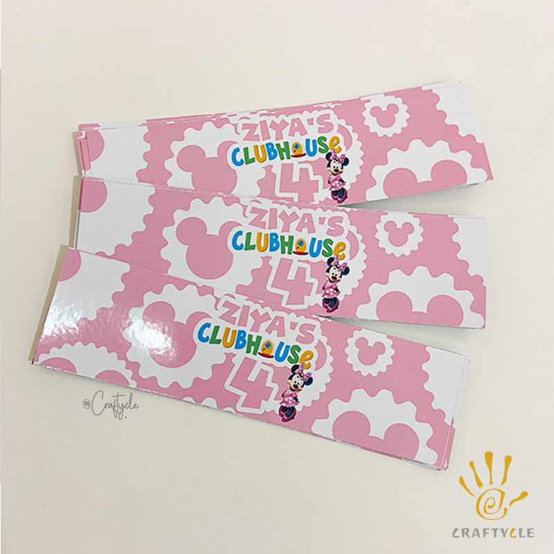 Minnie Mouse Clubhouse Water Bottle Wrap Holder