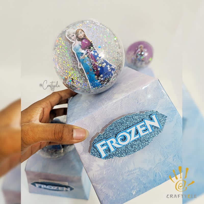 Frozen Elsa Anna Kids Party Craft Decor Centerpiece - Image 2