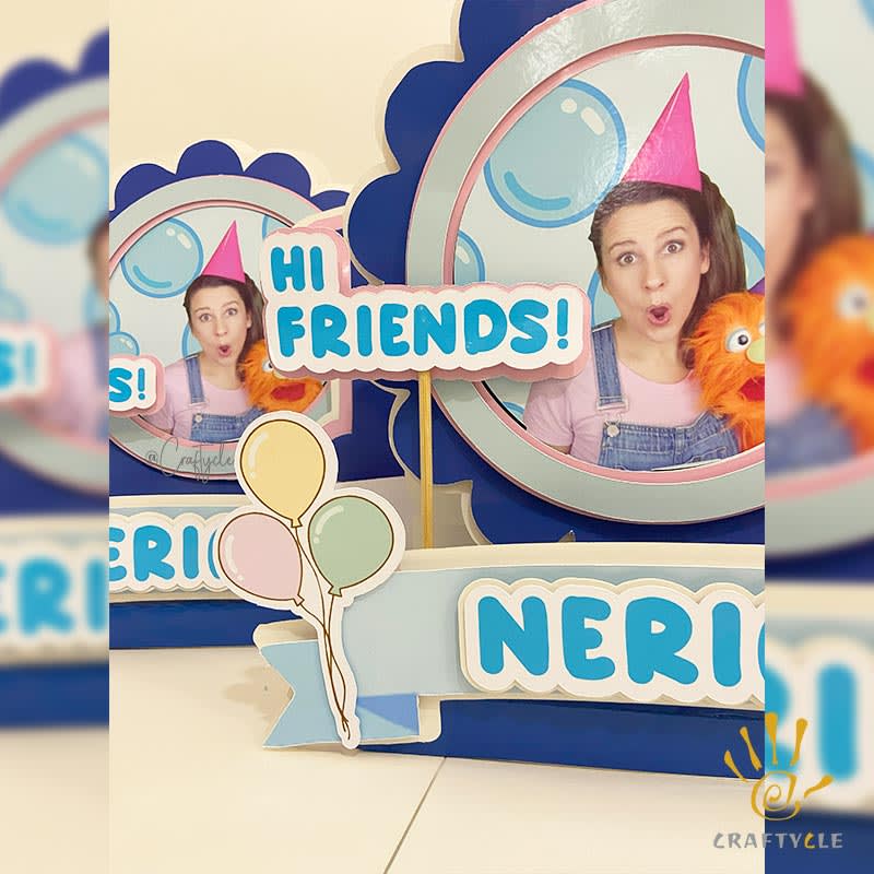 Ms Rachael Kids Party Craft Decor Centerpiece