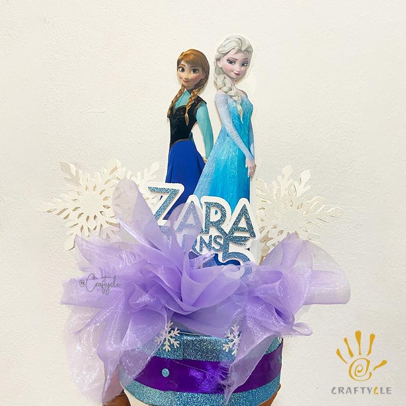 Frozen Elsa Anna Kids Party Craft Decor Centerpiece