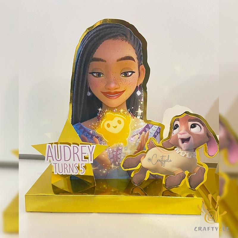 Disney Wish Kids Party Craft Decor Centerpiece