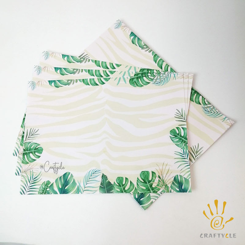 Safari Jungle Placemat Print Party Decorations