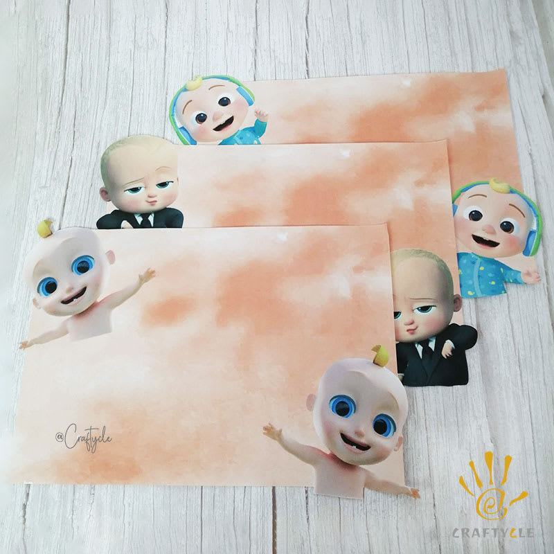 Boss Baby Placemat Print Party Decorations