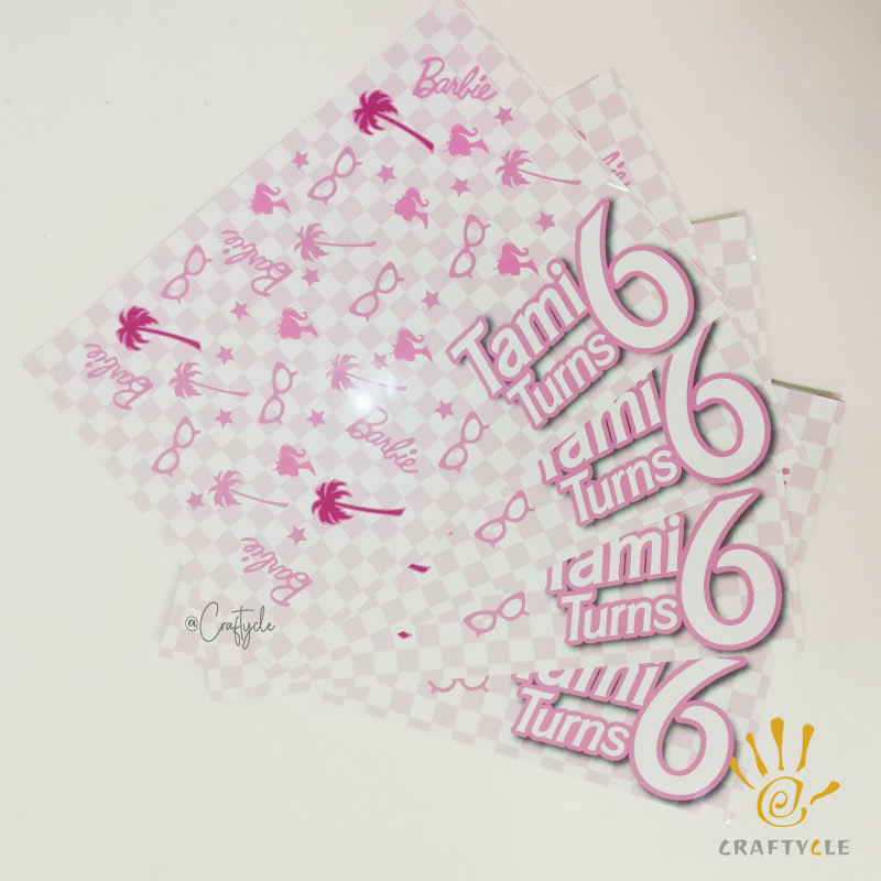 Barbie Placemat Print Party Decorations - Image 2