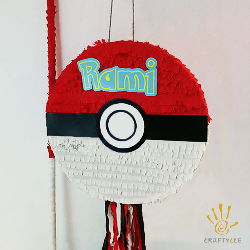 Pokemon Pokeball Kids Party Pinata Activity Game Candy Decorations