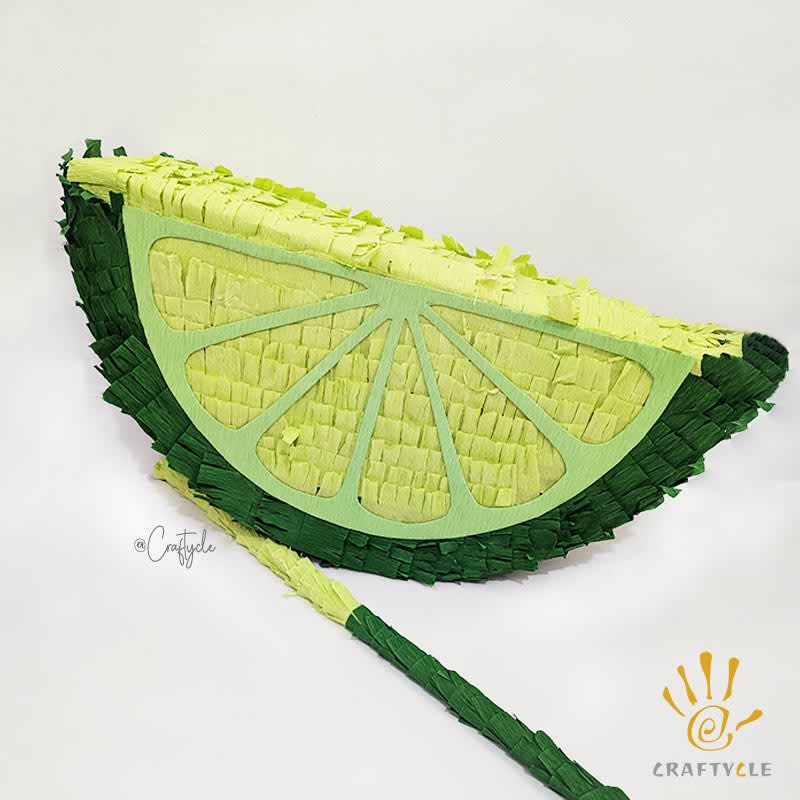 Lime Citrus Kids Party Pinata Activity Game Candy Decorations