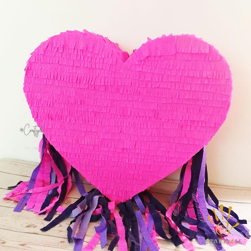 Heart Love Valentine Kids Party Pinata Activity Game Candy Decorations - Image 2