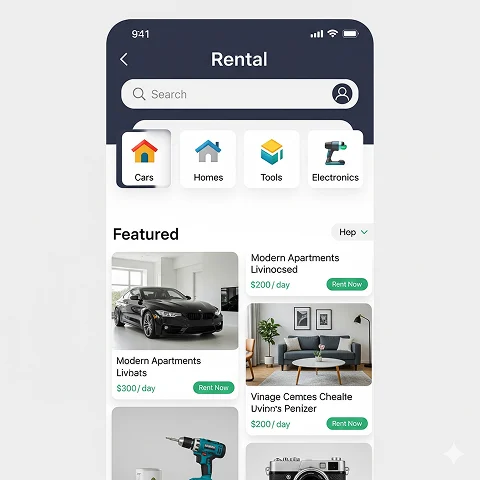 Rental Service Apps