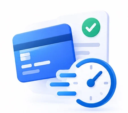 Faster checkout & higher conversion rates