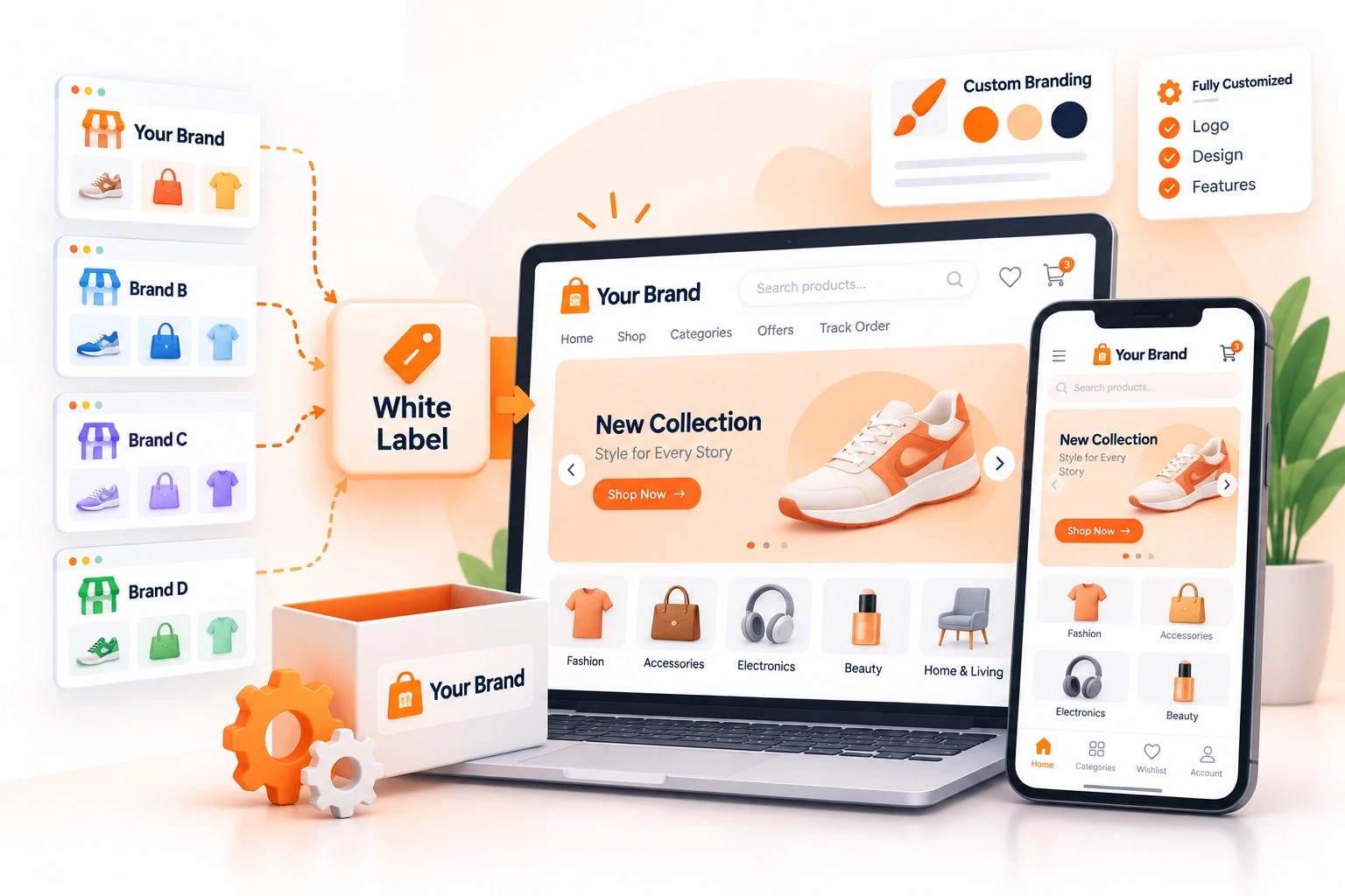 White-Label E-Commerce App Development