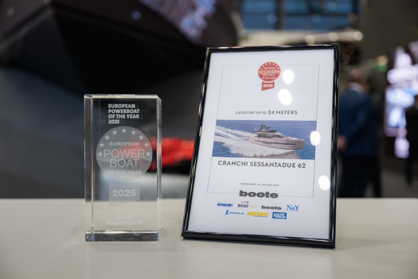 European Poweboat of the Year 2025 - The trophy