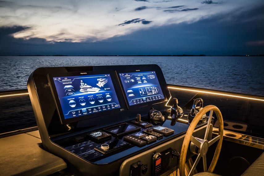 Foto a bordo del Sessantasette 67