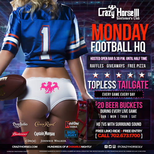 Best Place to Watch Monday Night Football in Las Vegas