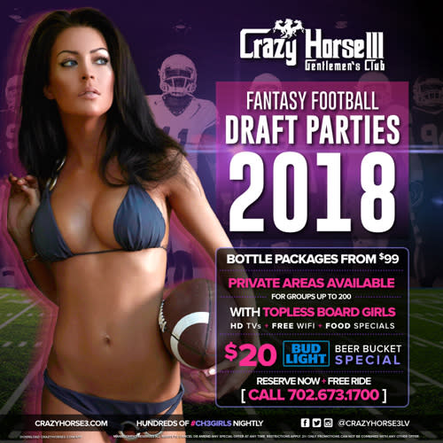 2018 Fantasy Football Draft Party Promo