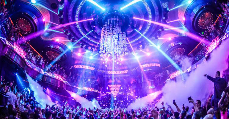 Omnia nightclub inside Caesars Palace is legendary