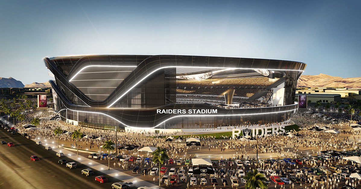 See Inside the New Las Vegas Raiders Allegiant Stadium