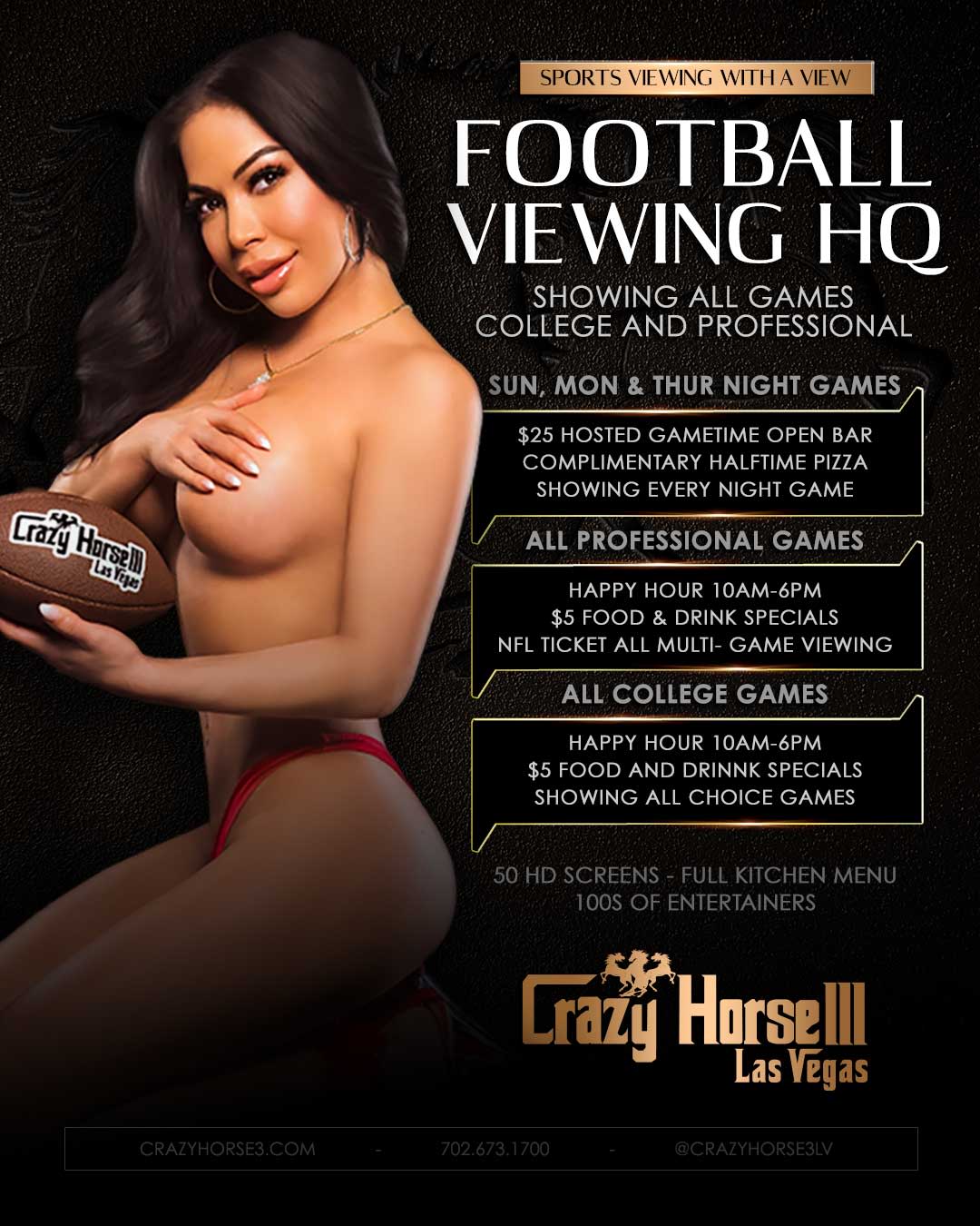 Top Gentlemens Club Near the Las Vegas Strip Crazy Horse 3