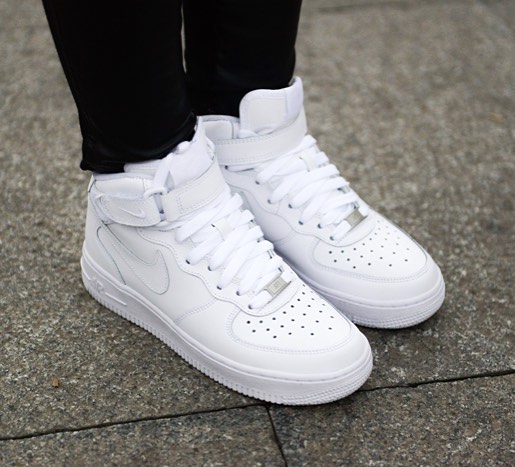 nike air force one blancas bota