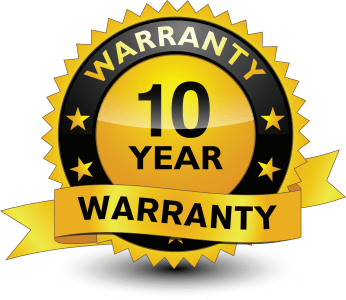 10 year warranty guarantee