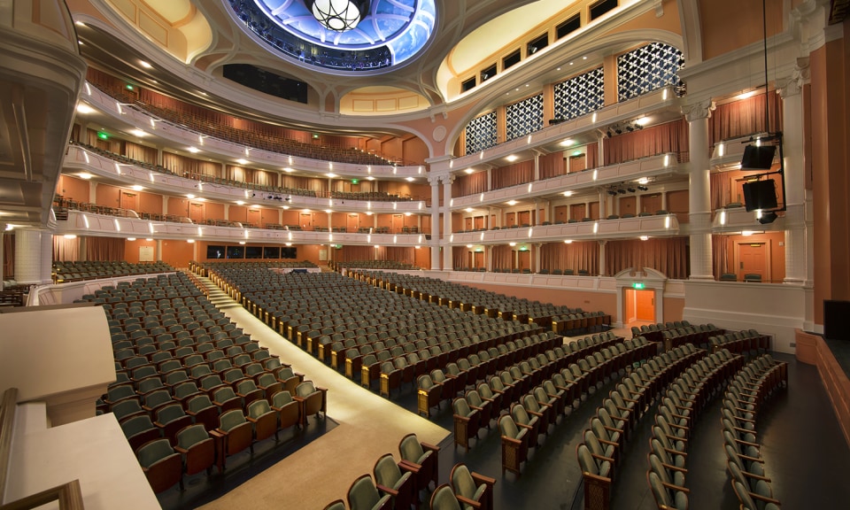 Gaillard Center Charleston Seating Chart