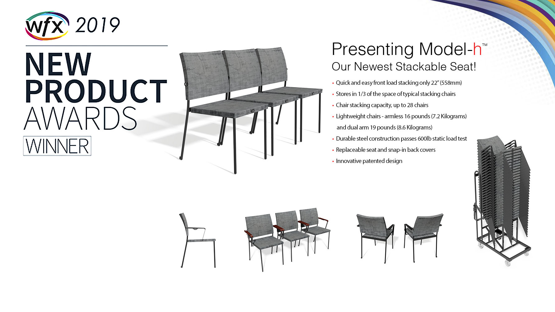 enclosed chairs for sporting events