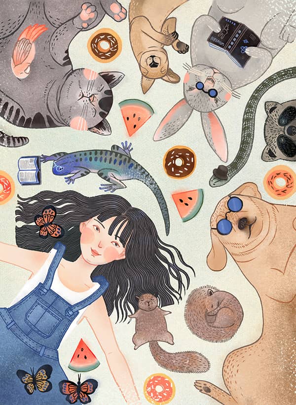 Illustration project by 