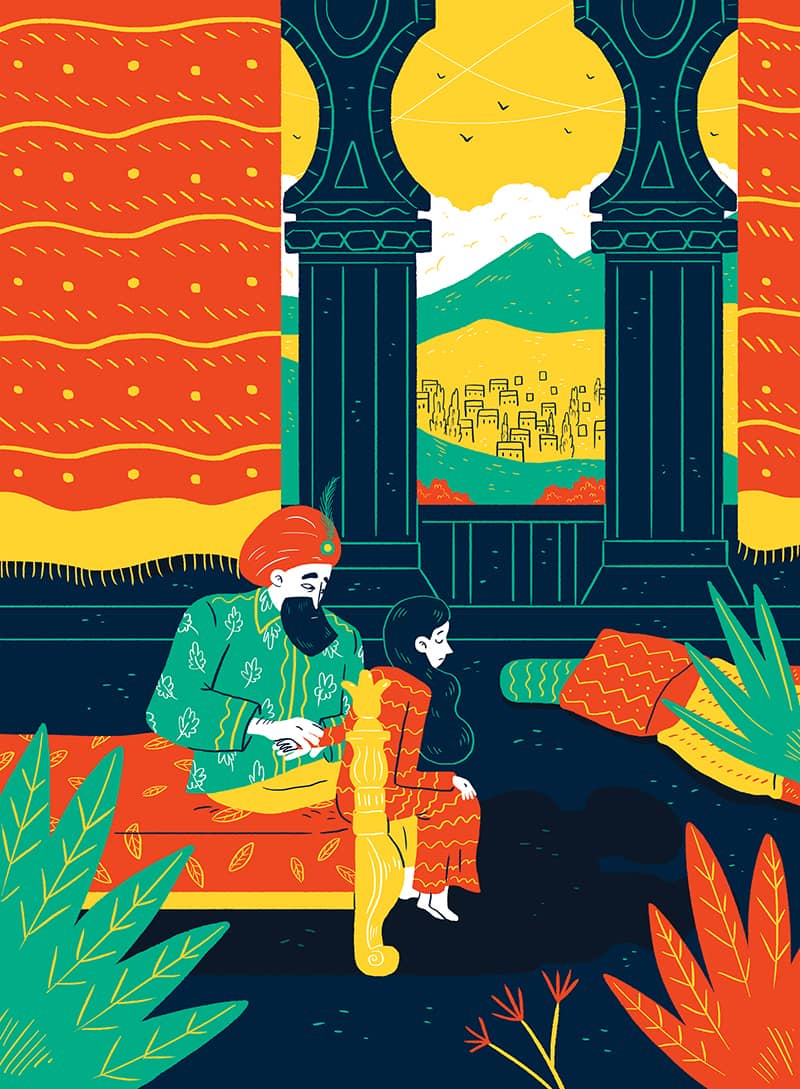 Illustration project by Aviel Basil