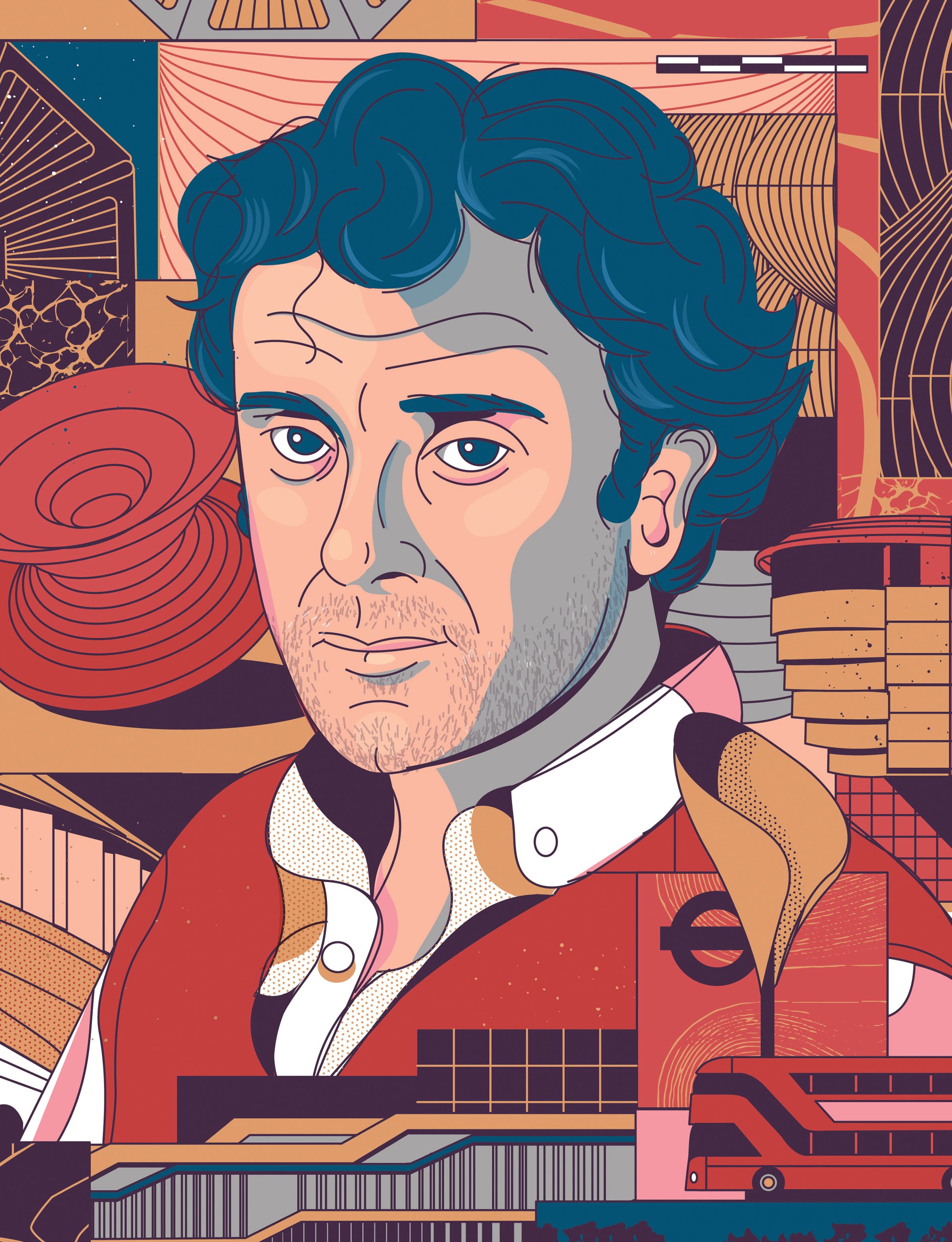 Illustration project by Alon Braier