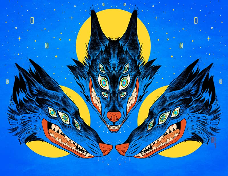 Illustration project by Dominique Ramsey