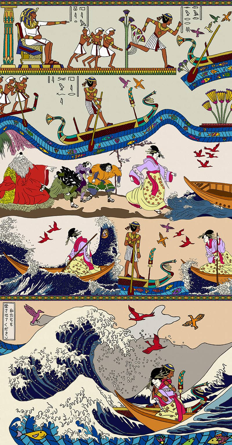 Illustration project by Yu Bin Lee